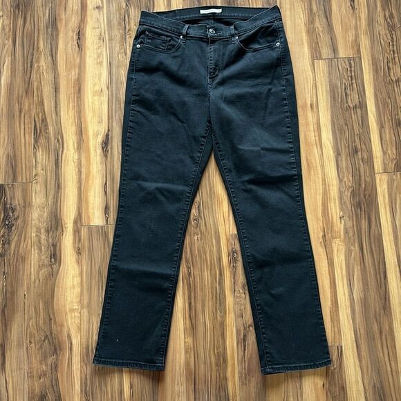 Levi’s Classic Straight Black Jeans - Picture 4 of 6